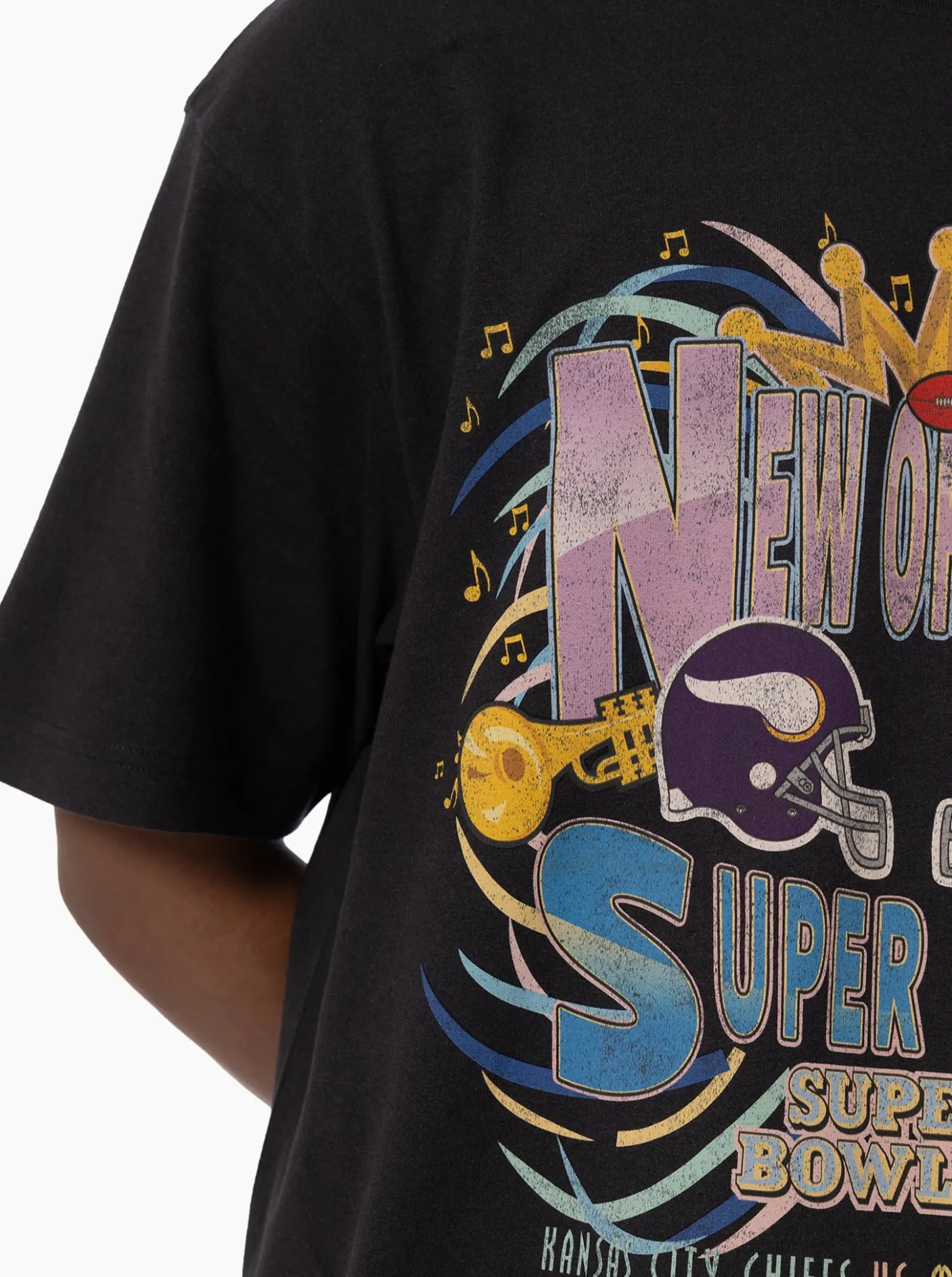 Mitchell & Ness Tees & Singlets-Superbowl XIX Match Up Tee
