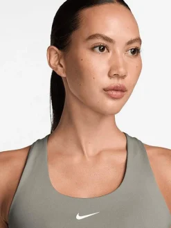 Nike Running-Swoosh Medium-Support Padded Sports Bra Tank