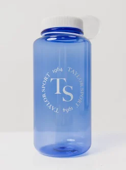 Taylor Sport Water Bottles-Bottle In Blue/White