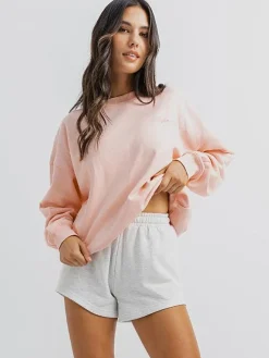 Women Taylor Sport Hoodies & Crews-x Pink Ribbon Crew