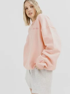 Women Taylor Sport Hoodies & Crews-x Pink Ribbon Crew