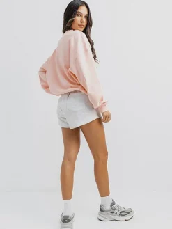 Women Taylor Sport Hoodies & Crews-x Pink Ribbon Crew