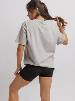 Women Taylor Sport Tees & Tanks-Taylor Tee in Grey Marle