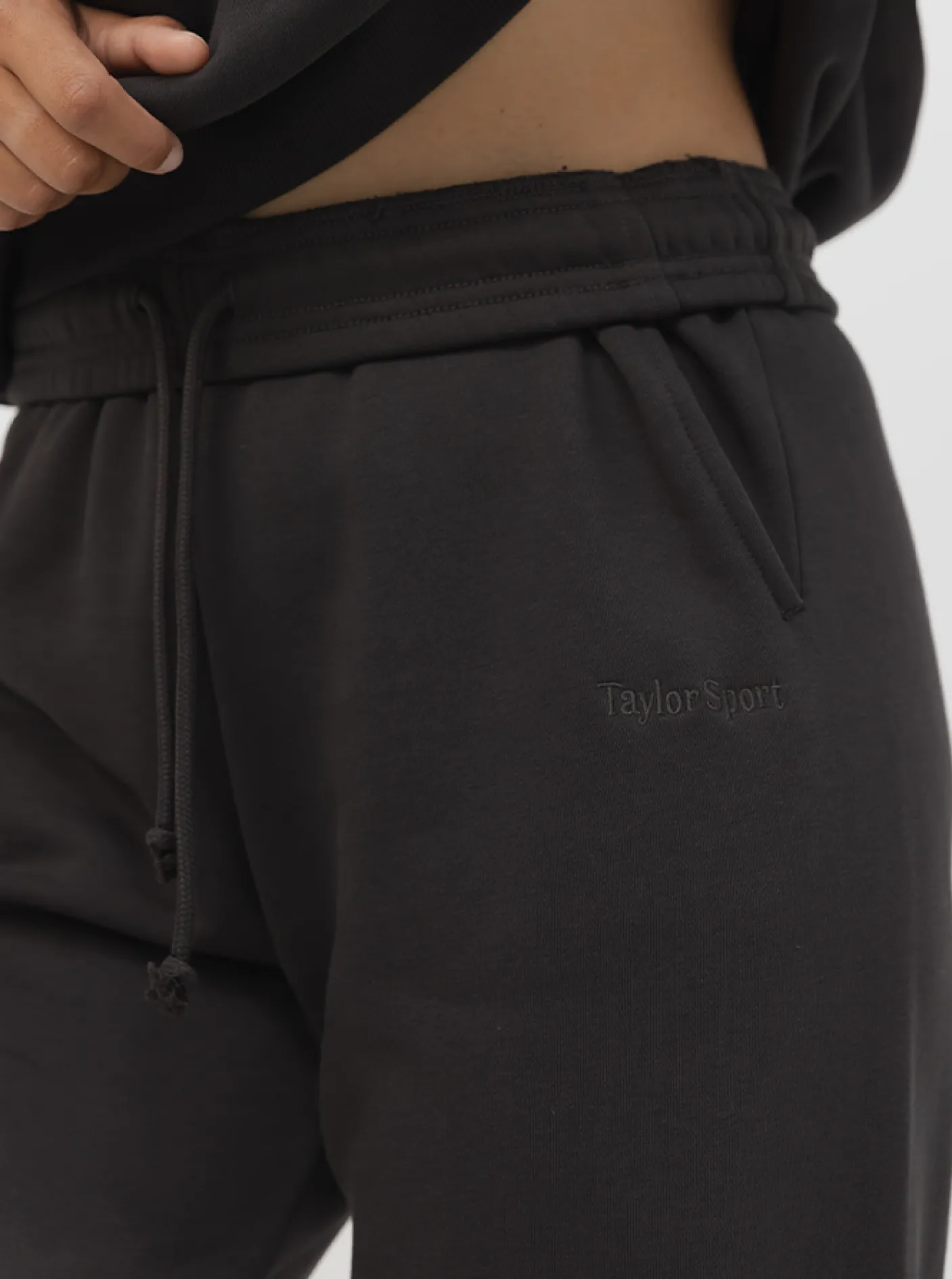 Women Taylor Sport Pants & Sweats-Taylor Trackies In Pepper