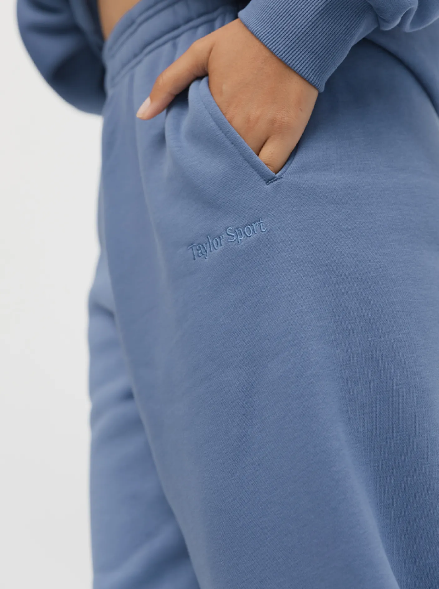 Women Taylor Sport Pants & Sweats-Taylor Trackies In River