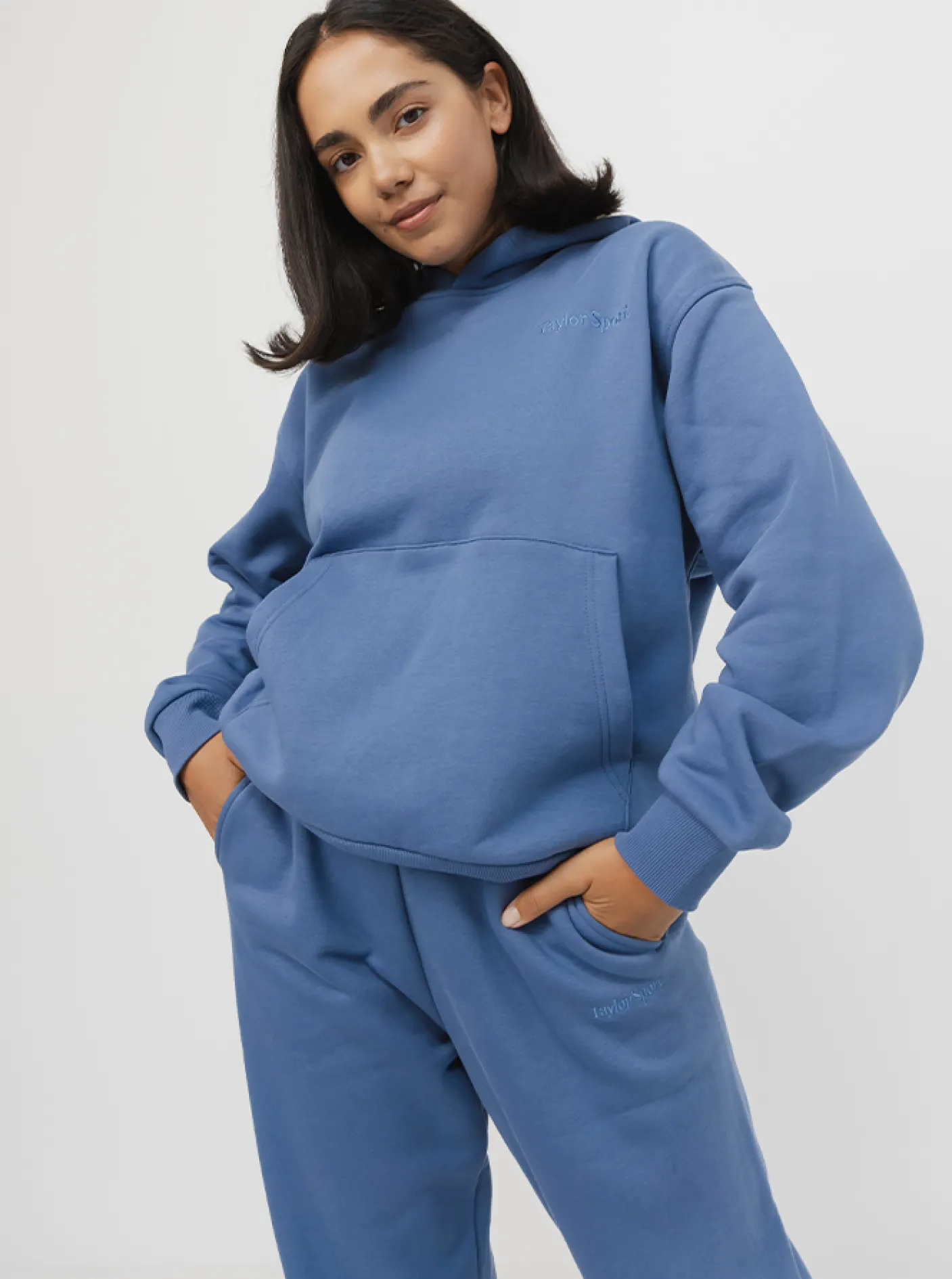 Women Taylor Sport Pants & Sweats-Taylor Trackies In River