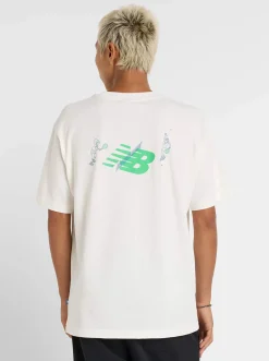 Women New Balance Tees & Tanks|Tees & Singlets-Tennis Cartoon T-Shirt