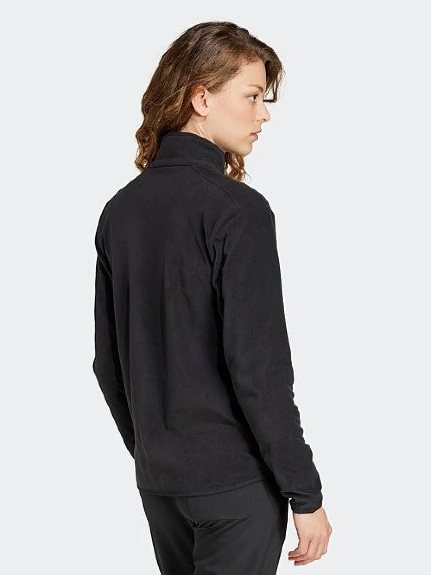 Women adidas Originals Jackets & Vests|Hoodies & Crews-Terrex Multi Full Zip Fleece Jacket