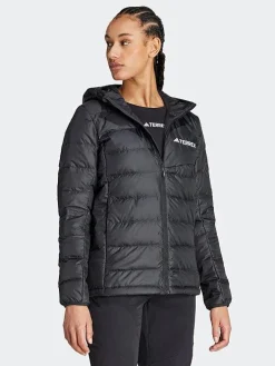 Women adidas Originals Jackets & Vests-Terrex Multi Light Down Hooded Jacket