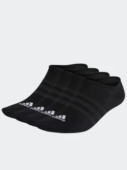 adidas Socks & Underwear-Thin and Light No-Show Socks 3 Pack Unisex