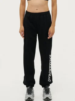 Women PE Nation Pants & Sweats-Tiebreak Trackpant in Black