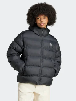 adidas Originals Puffers|Jackets & Vests-Tonal Hooded Puffer Jacket