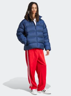 adidas Originals Puffers|Jackets & Vests-Tonal Hooded Puffer Jacket