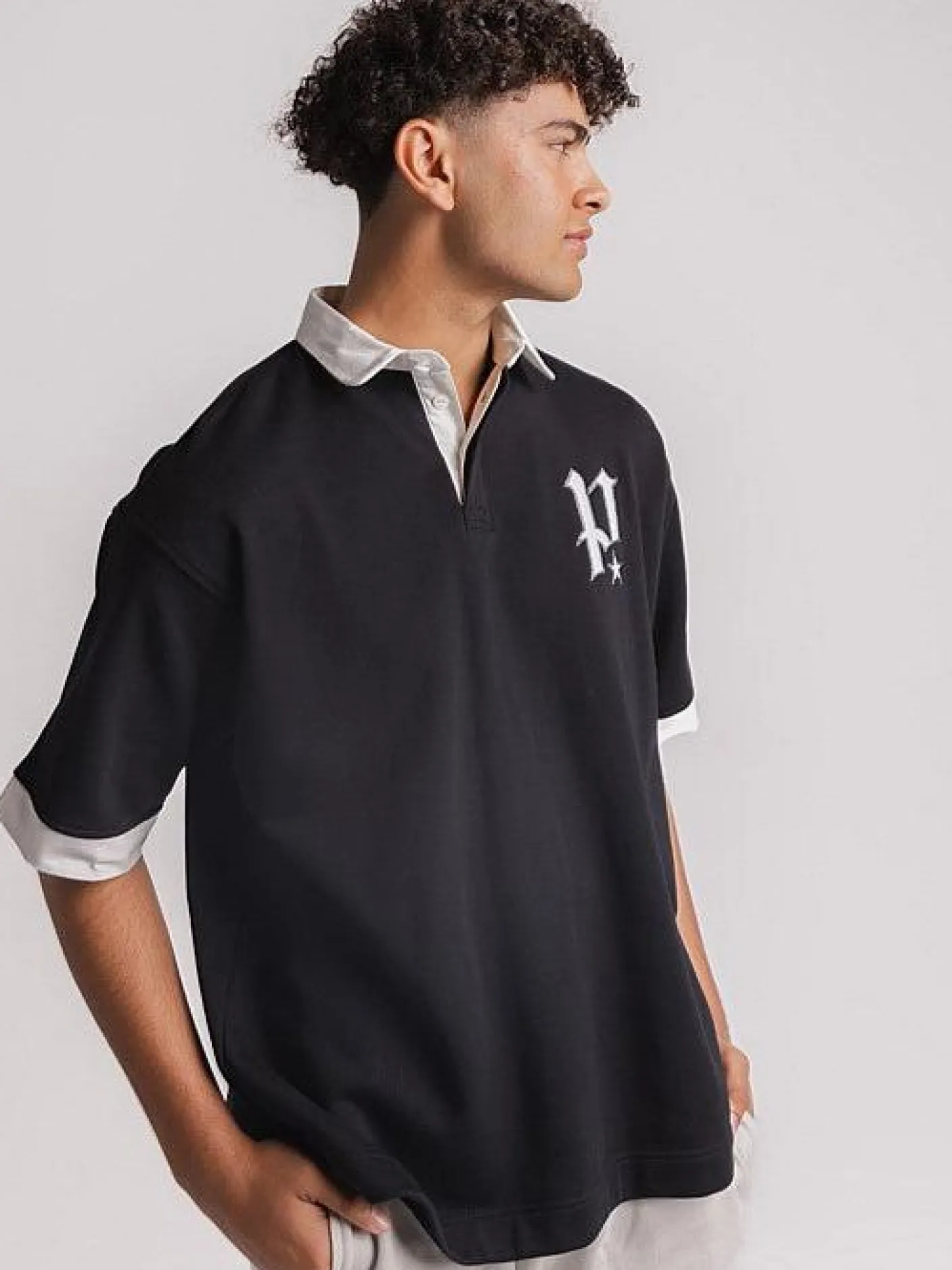Pursuit of Happiness Tees & Singlets-Tour Jersey in Black