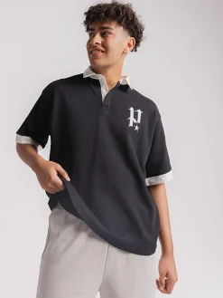 Pursuit of Happiness Tees & Singlets-Tour Jersey in Black