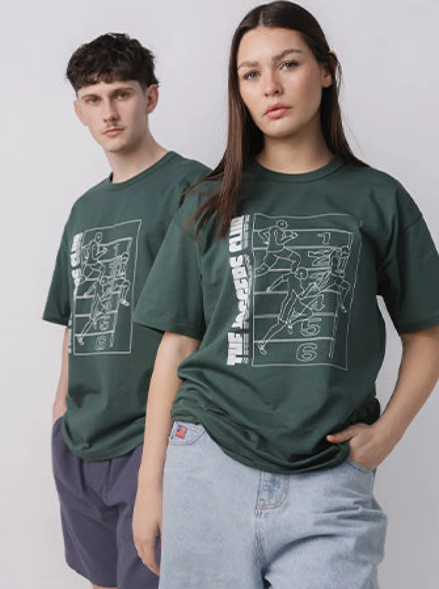 Women The Joggers Club Tees & Tanks|Tees & Singlets-Track Graphic Tee