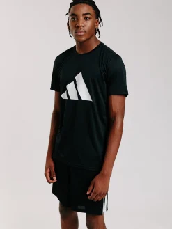 adidas Tees & Singlets-Training Essentials Feel Ready Logo T-Shirt