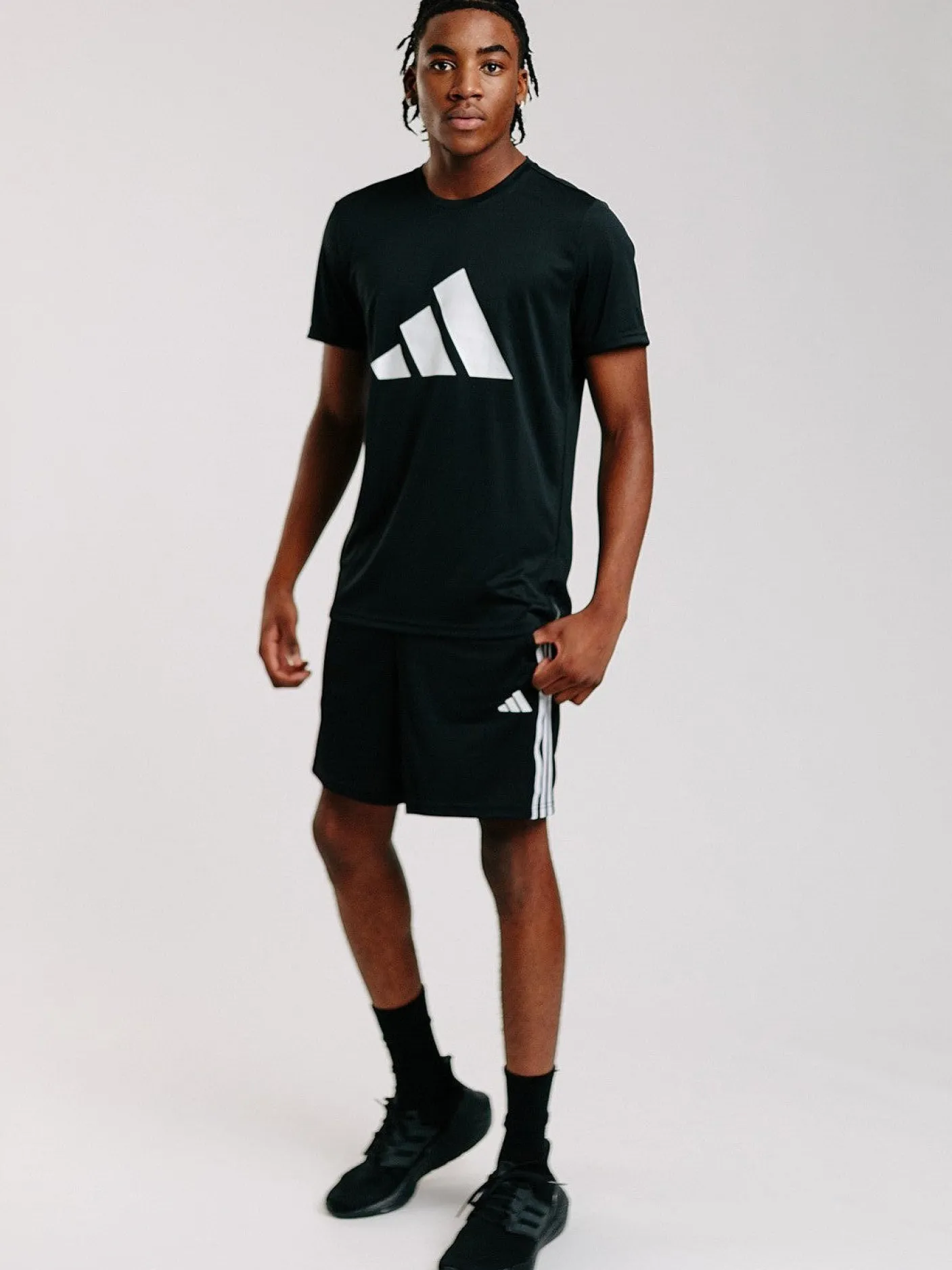 adidas Tees & Singlets-Training Essentials Feel Ready Logo T-Shirt