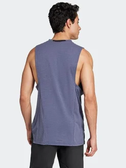 adidas Tees & Singlets-Training Workout Tank Mens