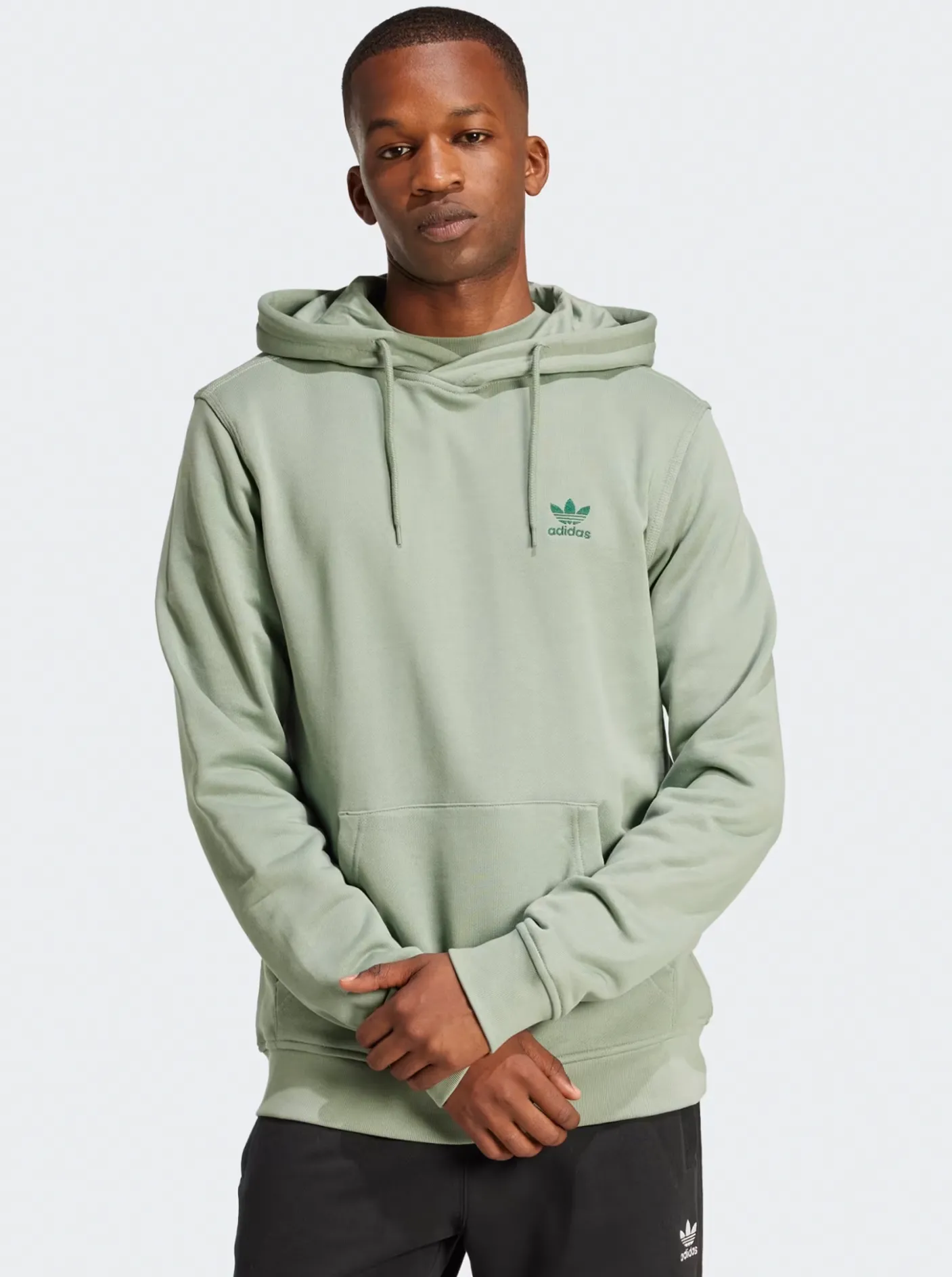 adidas Originals Hoodies & Crews-Trefoil Essentials Hoodie French Terry