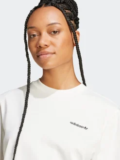 Women adidas Originals Tees & Tanks-Trefoil Series Sports Club Loose Tee
