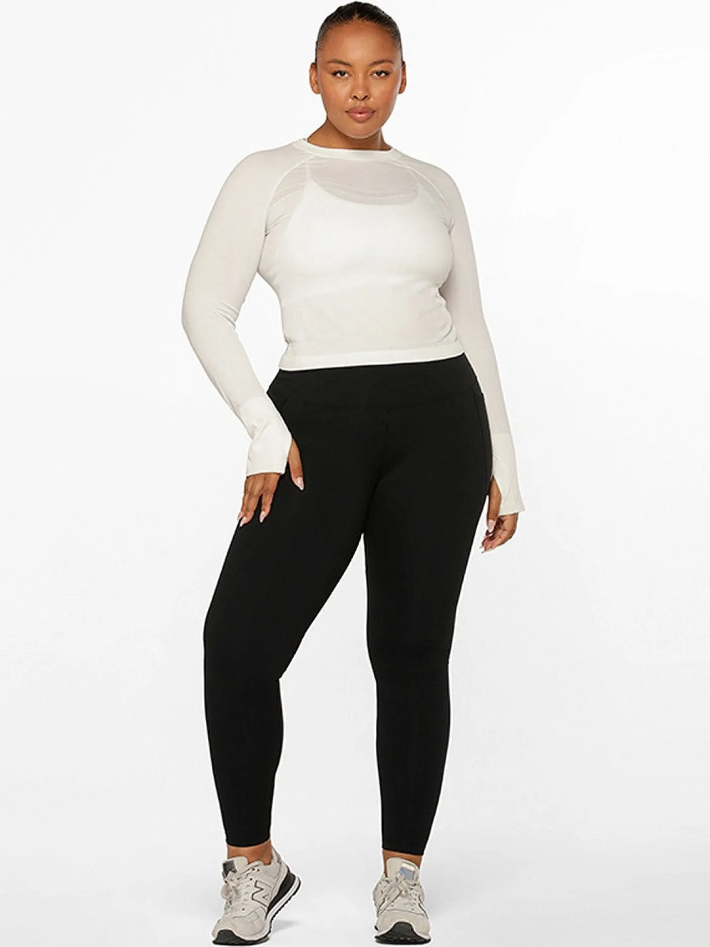 Women Lorna Jane Tights-Ultra Amy Thermal Tech Full Length Leggings