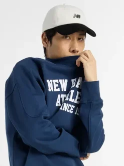 New Balance Hoodies & Crews-Varsity French Terry Graphic Crew
