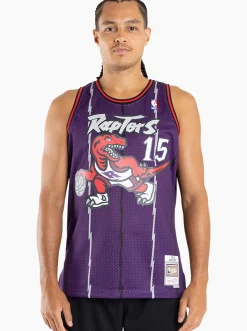Mitchell & Ness Nba Jerseys-Vince Carter 1998-99 Toronto Raptors Road Swingman Jersey