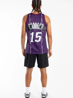 Mitchell & Ness Nba Jerseys-Vince Carter 1998-99 Toronto Raptors Road Swingman Jersey