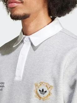 adidas Originals Polos & Shirts-VRCT Long Sleeve Polo Shirt