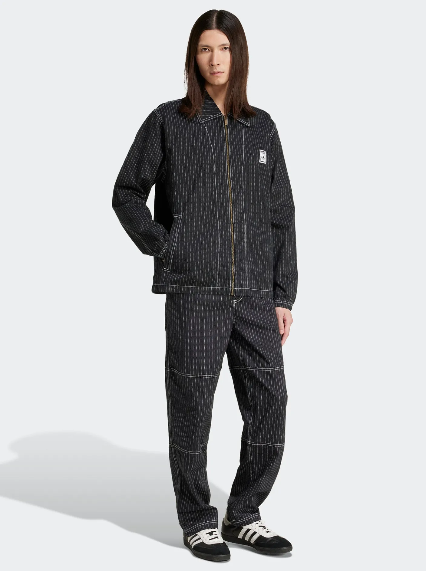 adidas Originals Jackets|Jackets & Vests-Wabash Nylon Coach Jacket