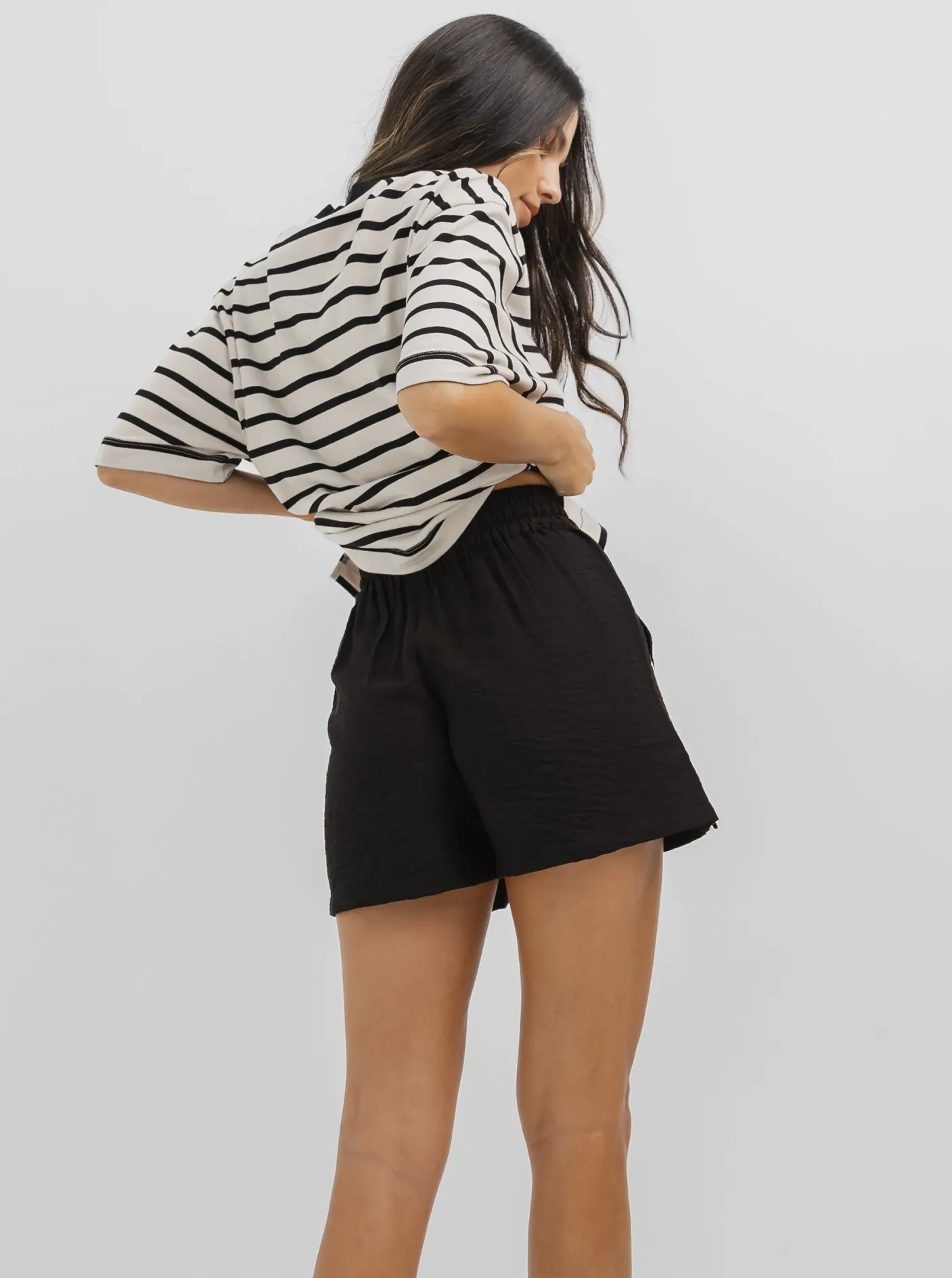 Women Taylor Sport Shorts-Weekender Short in Black