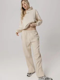 Women Taylor Sport Pants|Pants & Sweats-Wide Leg Sweats in Vanilla