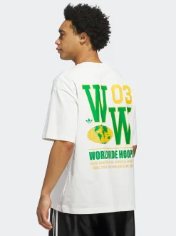 adidas Originals Tees & Singlets-Worldwide Hoops Spotlight GFX