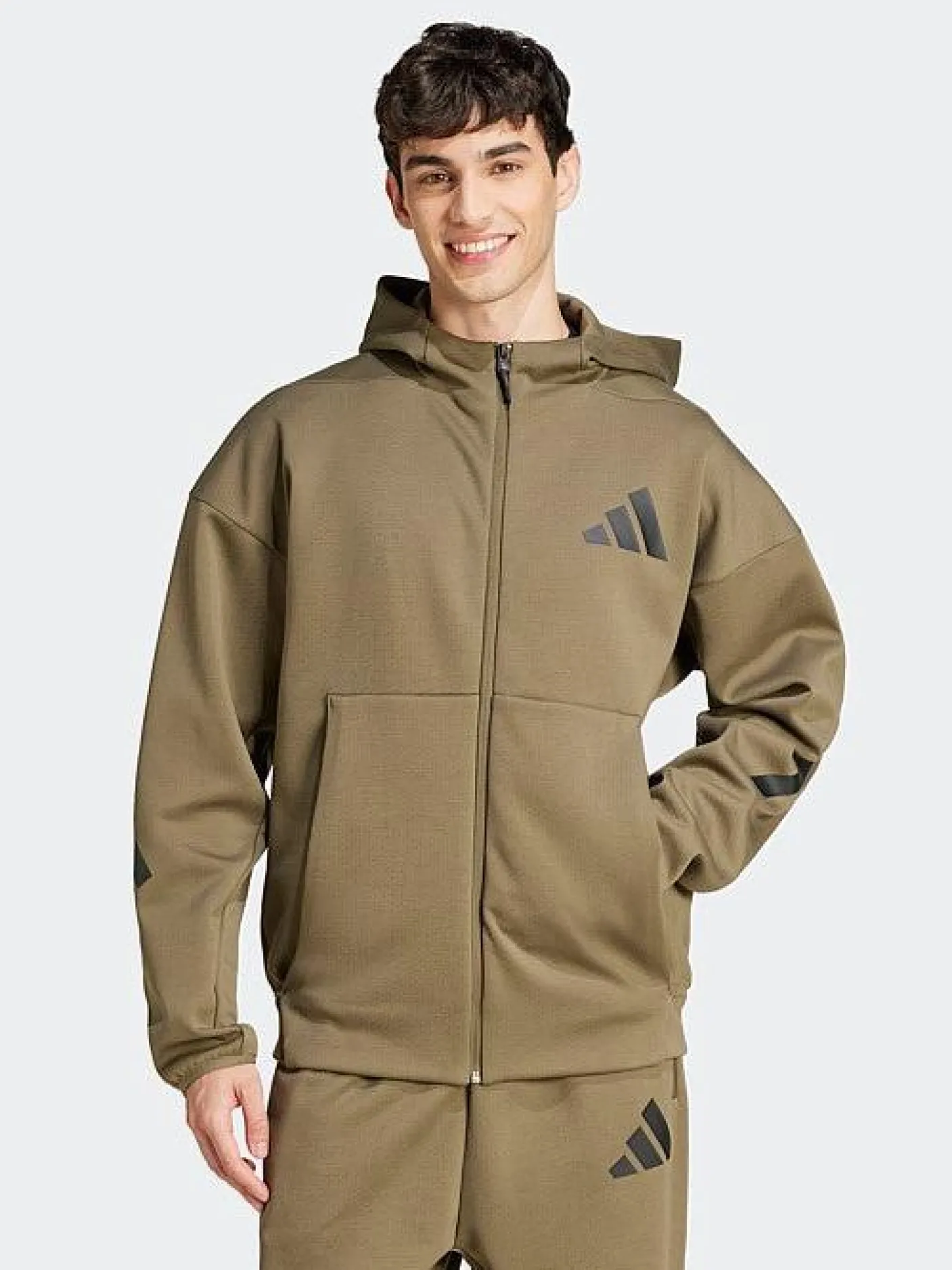 adidas Sportswear Hoodies & Crews-Z.N.E. Full-Zip Hooded Track Jacket