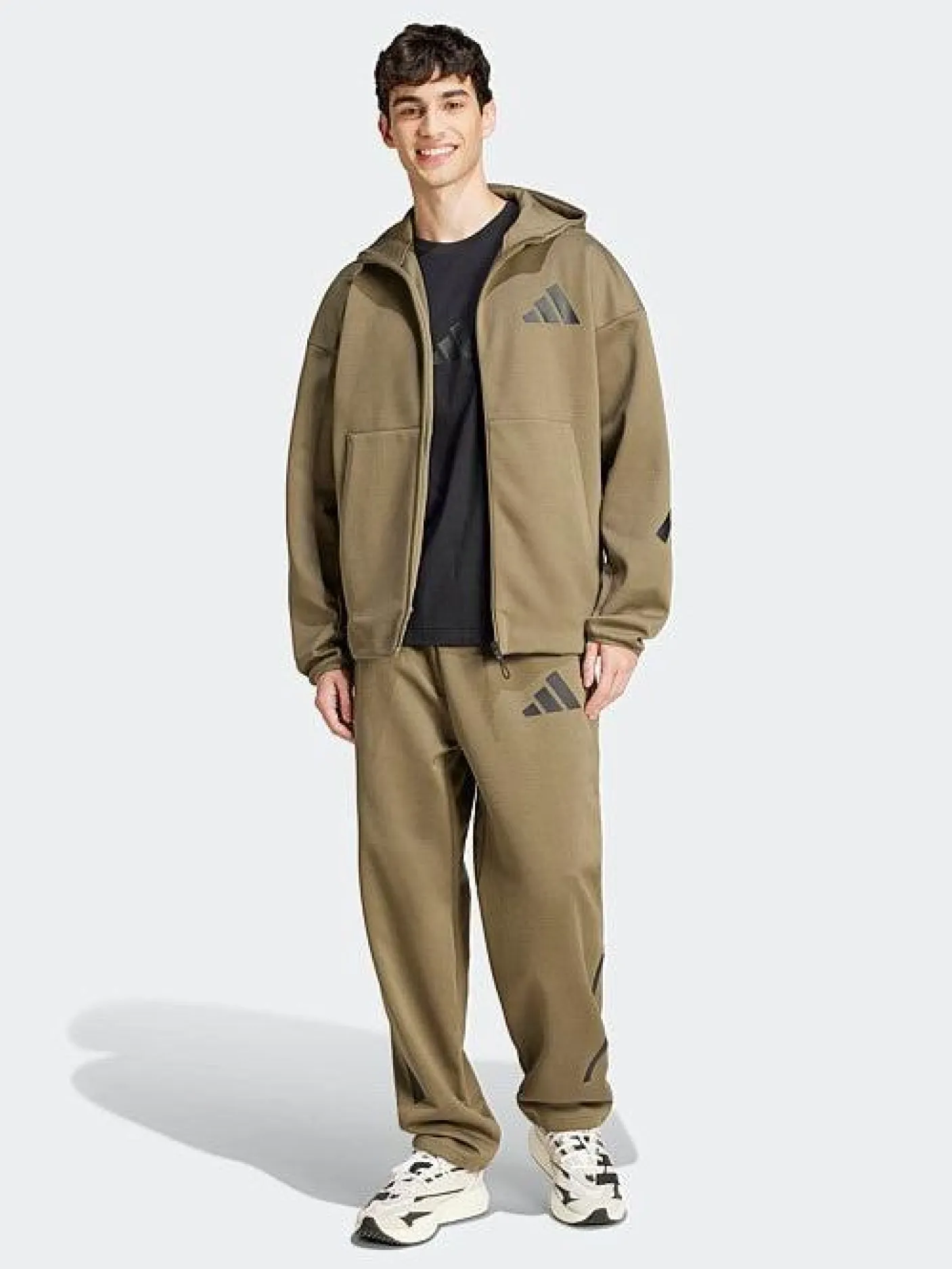 adidas Sportswear Hoodies & Crews-Z.N.E. Full-Zip Hooded Track Jacket