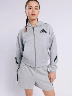 Women adidas Sportswear Hoodies & Crews-Z.N.E. Full-Zip Hoodie